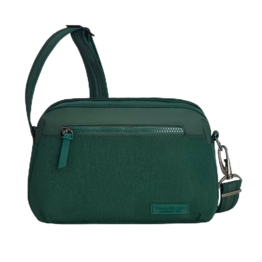 Travelon Anti-Theft Metro Dome Crossbody Forest Heather